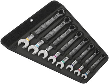Wera Tools 6003 Joker 8 Imperial 1 Combination Wrench Set 8pc