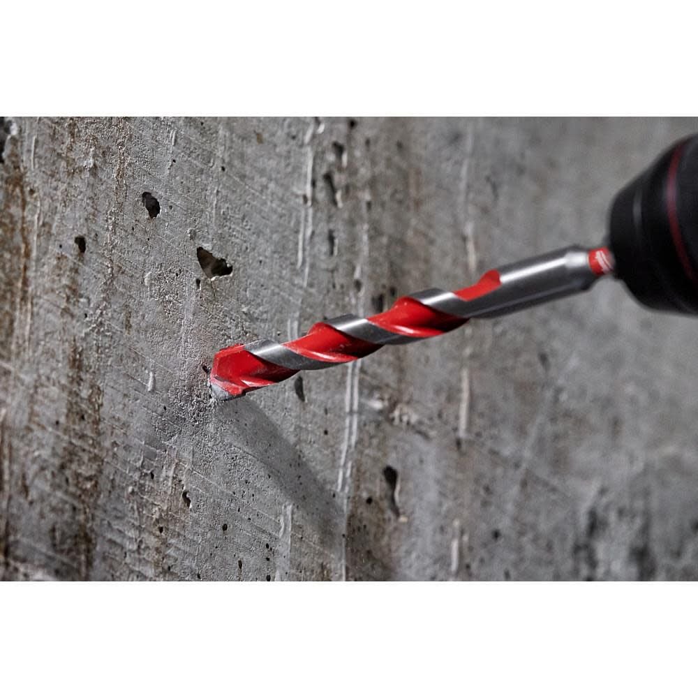 Milwaukee SHOCKWAVE Carbide Hammer Drill Bit 7/16inchx4inchx6inch, large image number 8