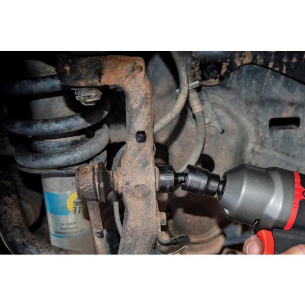 GEARWRENCH Pinless Universal Impact Socket 3/8in Drive 6 Point 10mm, large image number 2