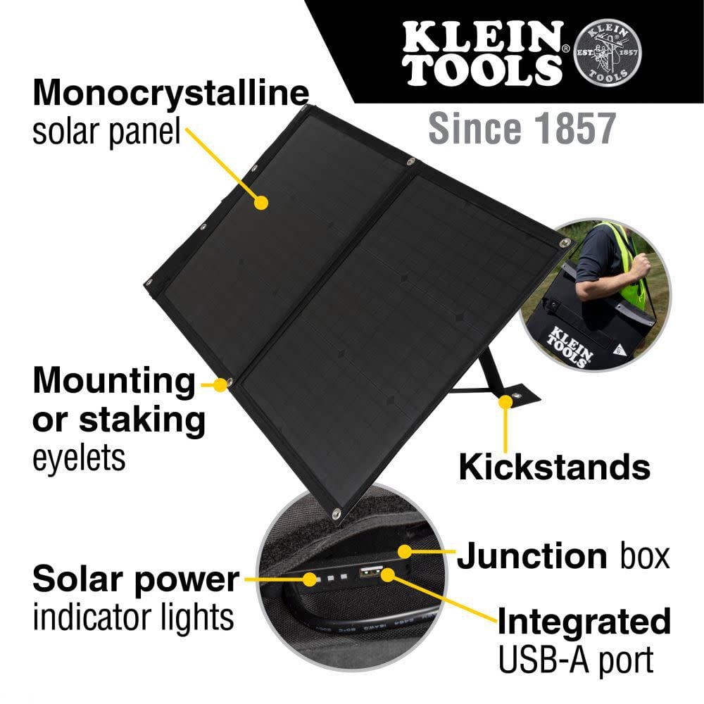 Klein Tools Portable Solar Panel 60w 29250 Simolary simolary.com 7