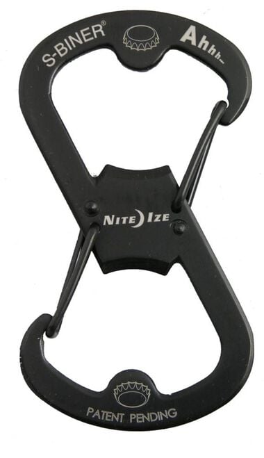 Nite Ize S-Biner Ahhh Carabiner - Black - SBO-03-01