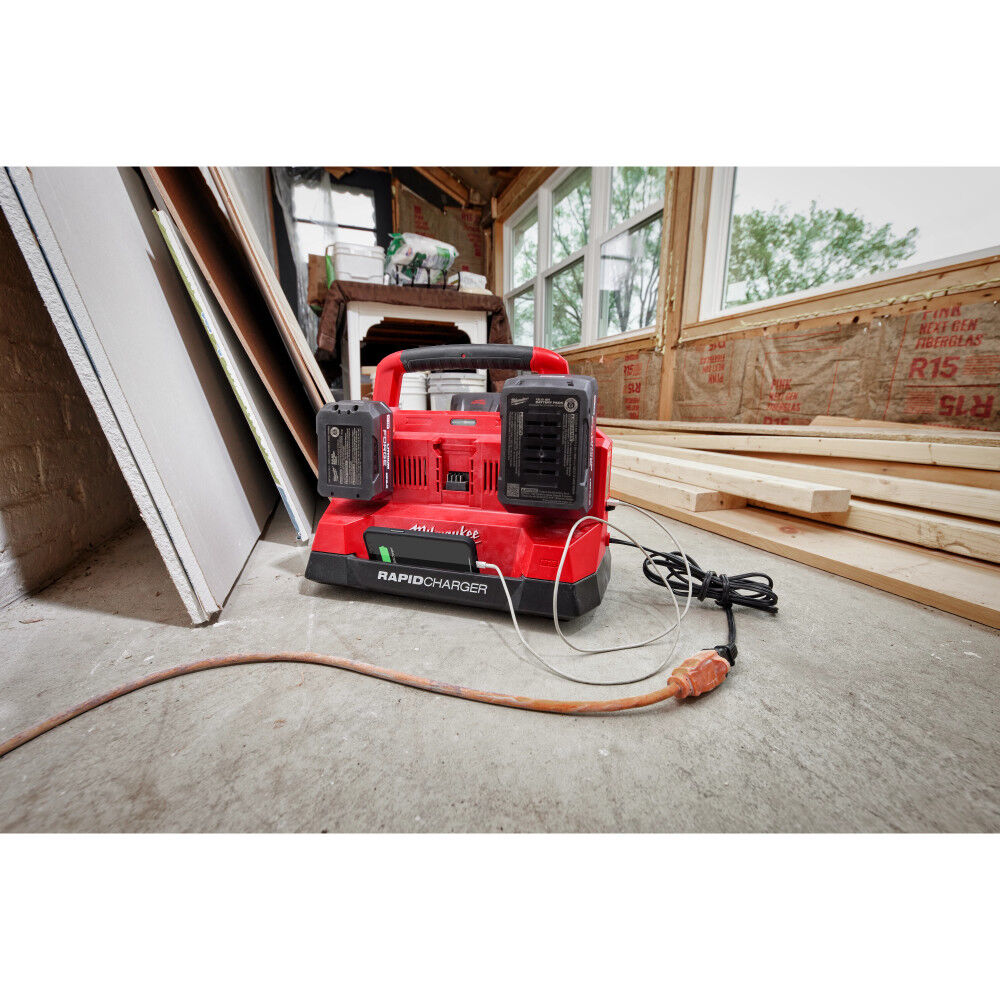 Milwaukee M18 Packout Six Bay Rapid Charger 48 59 1809 Sansujyuku sansujyuku.com