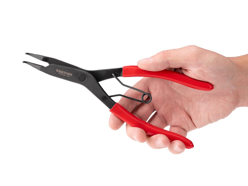 Tekton 9 Inch Curved Tip Lock Ring Pliers, large image number 6