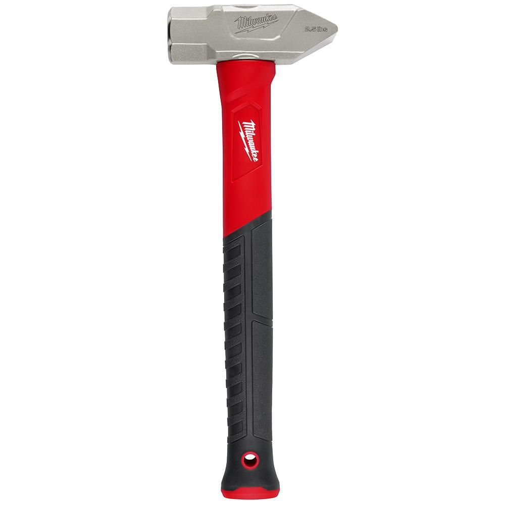 Milwaukee 2 1/2 lb Fiberglass Cross Peen Hammer, large image number 7