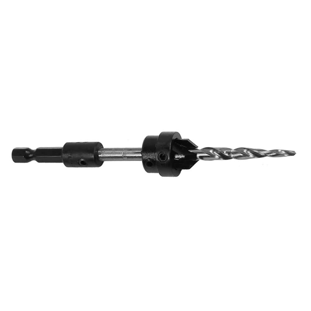 WL Fuller 11/64in Drill Bit Hole Hex Shank Taper Point Drill Bit Countersink, large image number 2