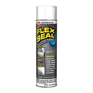 Flex Seal 14 oz Spray Rubber Sealant - White
