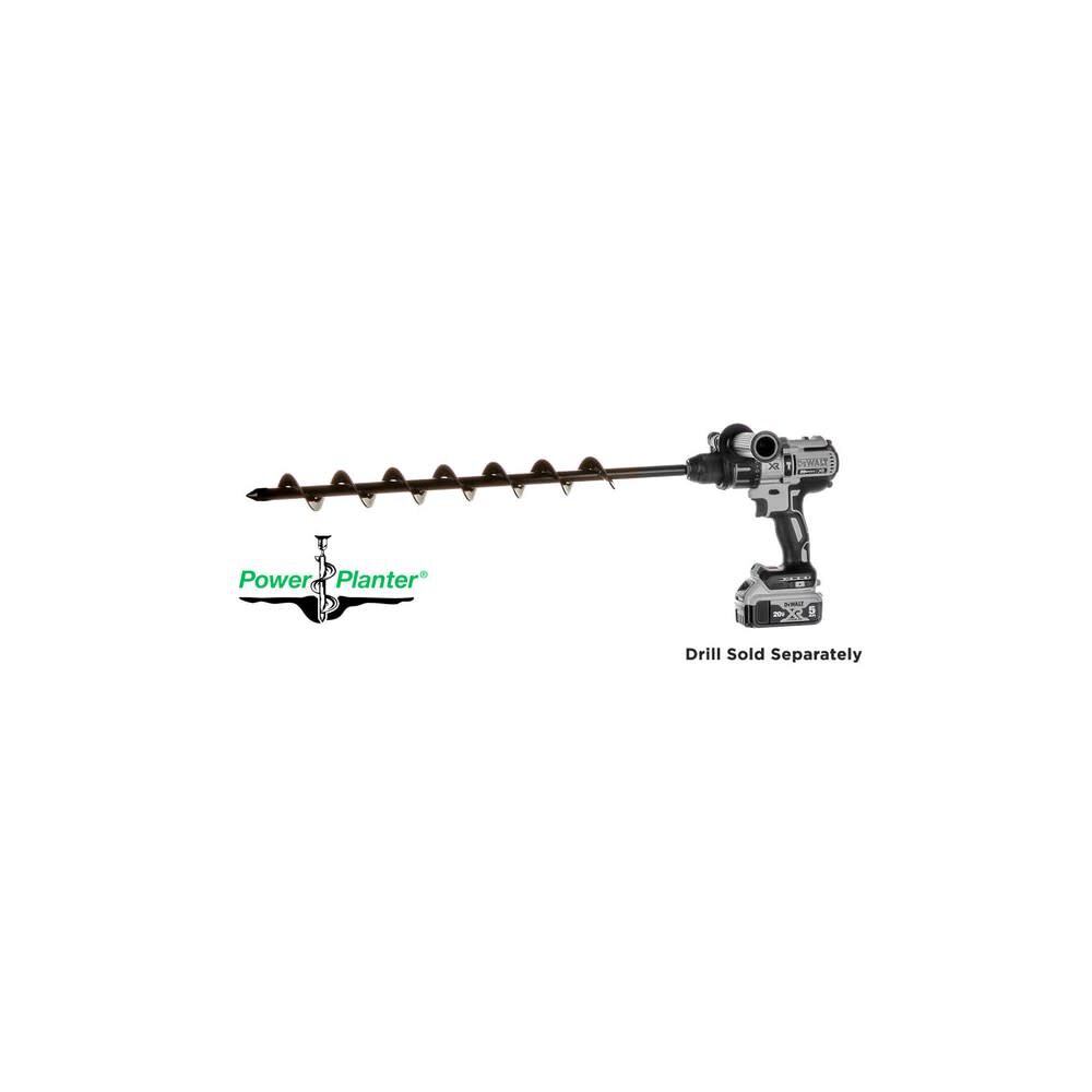 Power Planter 2 Inch x 30 Inch Steel Tree Planting Auger with Standard Tip, large image number 5