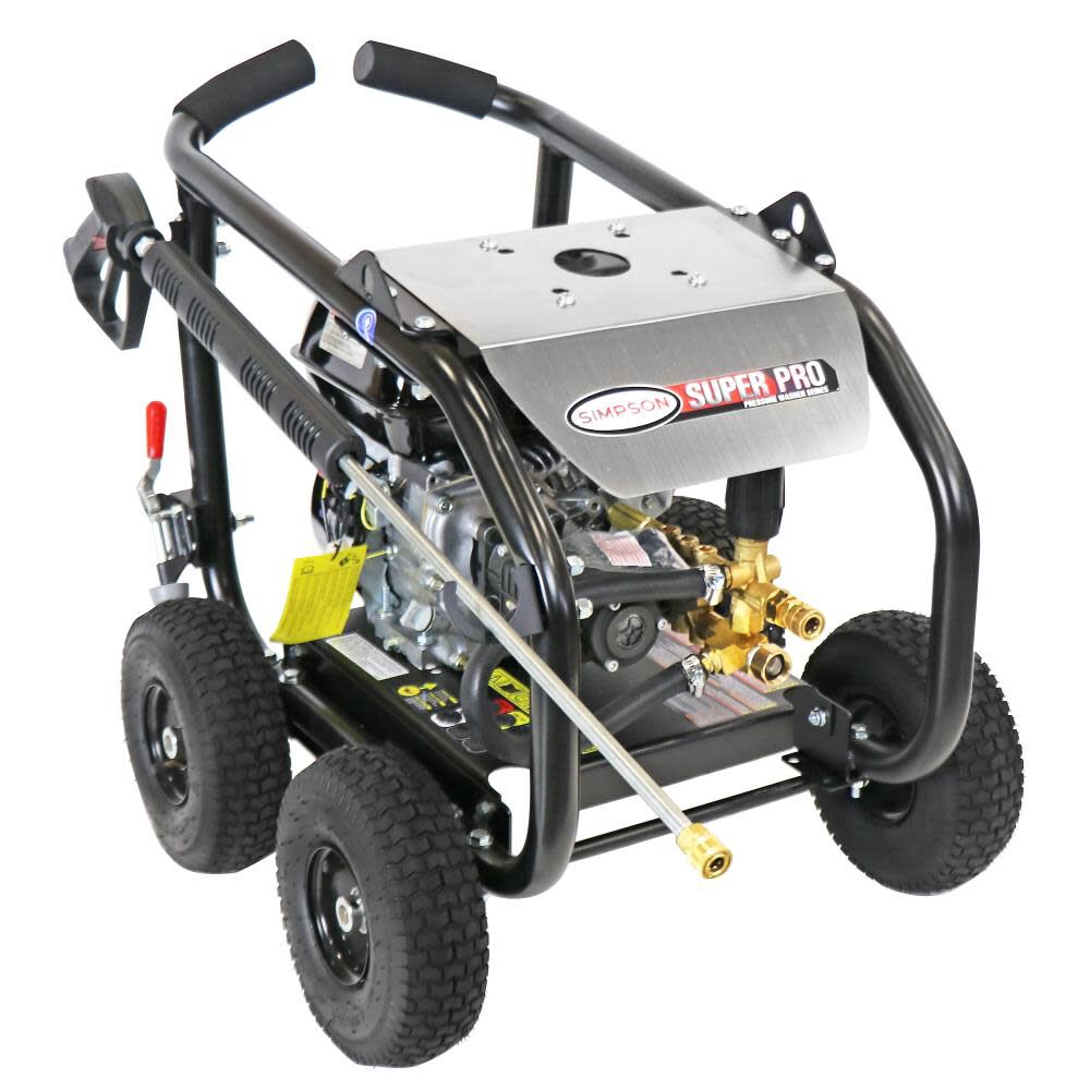 Simpson SuperPro Roll-Cage 3600 PSI 2.5 GPM Gas Powered Cold Water Pressure Washer with 5 Spray Tips, large image number 3