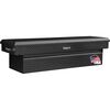 Buyers Products Company 18 Inch x 20 Inch x 71 Inch Diamond Tread Aluminum Crossover Truck Box, Gloss Black, small image number 1