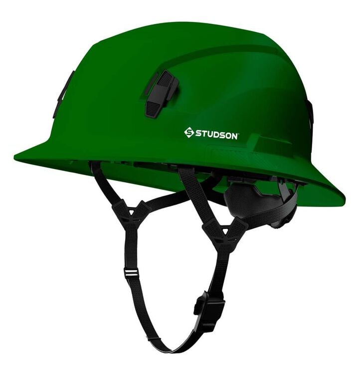 Studson Full Brim Non-Vented Safety Helmet Type 2 Class E 2XL Forest Green