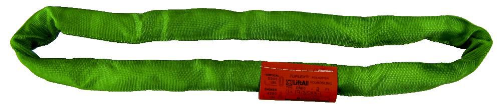 Lift-All 5 Ft. Green Endless Tuflux Poly Roundsling – EN60X5