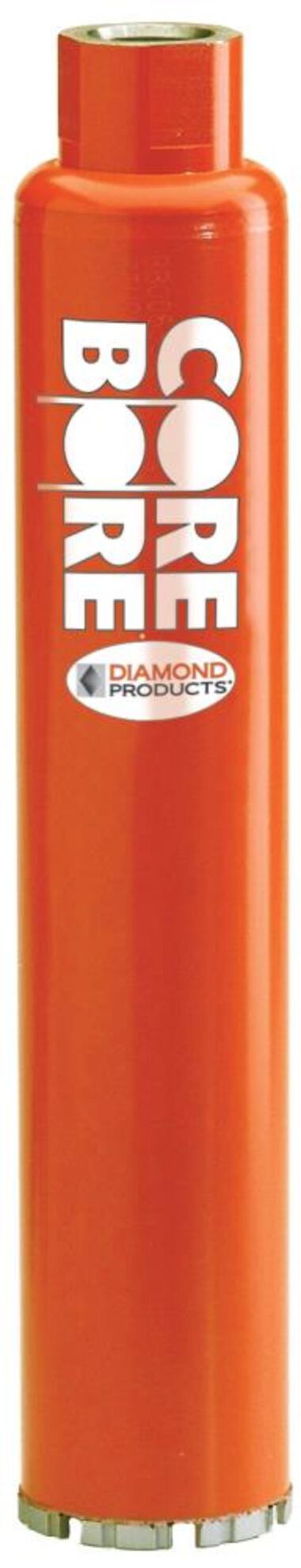 Diamond Products 3 In. Heavy Duty Orange (H) Wet Coring Bit, large image number 0