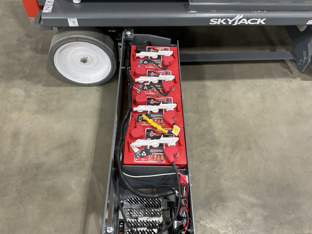 Skyjack 25.7 Ft. Platform Height 24V DC Powered Electric Scissor Lift E-Drive, large image number 19