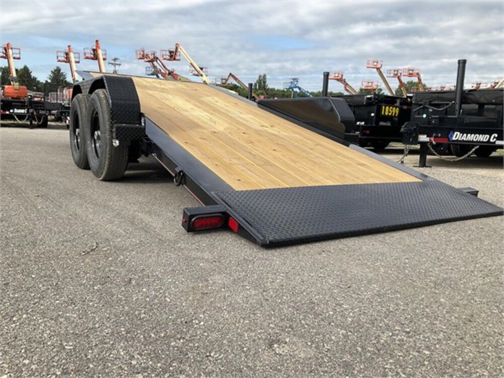 Diamond C 20 Ft. x 82 In. Low Profile Hydraulically Dampened Tilt