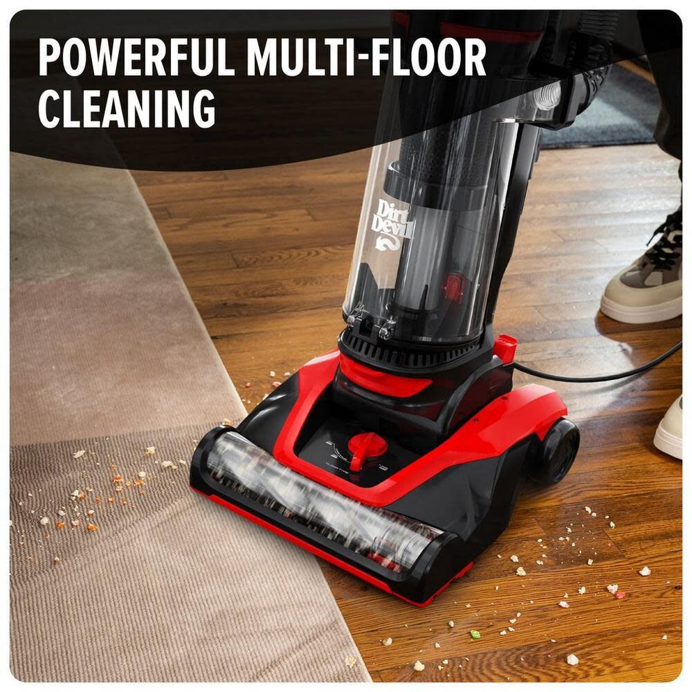 Dirt Devil MultiSurface Extended Reach+ Bagless Upright Vacuum Cleaner