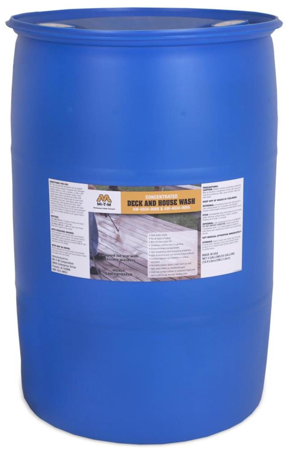 Mi T M 55 Gallon Drum Deck and House Wash, large image number 1