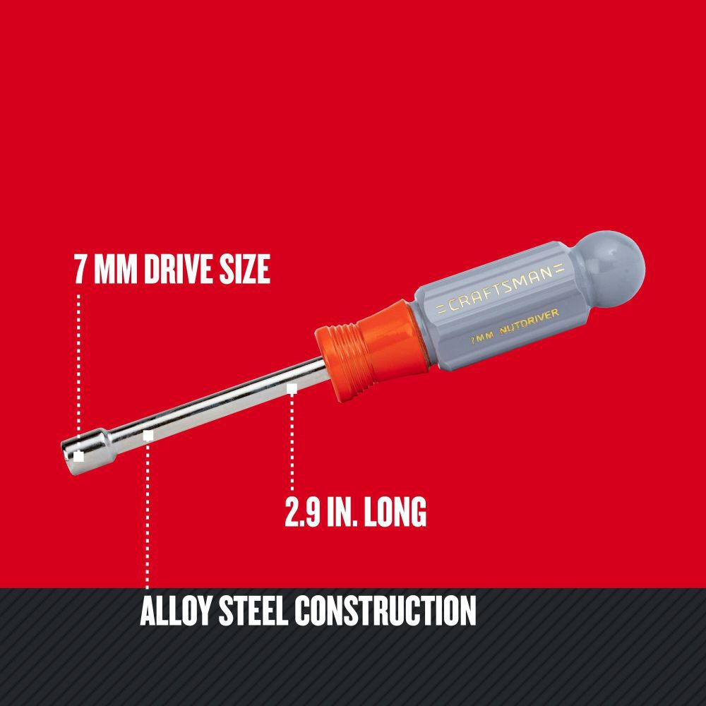 CRAFTSMAN Nut Driver 7 mm, large image number 4