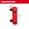 Milwaukee PACKOUT Long Handle Tool Holder, small image number 4