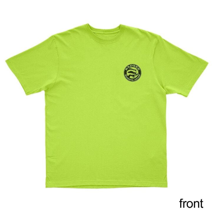 Badger Tool Belts Oversized Cotton T-Shirt, Safety Green, XL