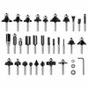Bosch Carbide Tipped Wood Router Bit Set 30pc, small image number 1