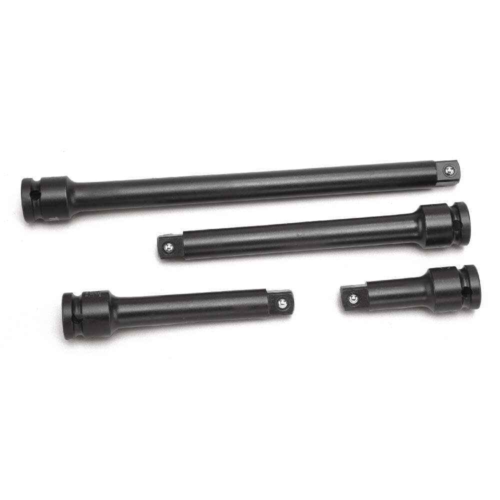 Grey Pneumatic 1/2in Drive Standard and Deep Length Friction Ball Extension Set – 2204E