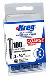 Kreg 1-1/4in #8 CRS WH Blue-Kote Pocket Screw - 100ct, small image number 1
