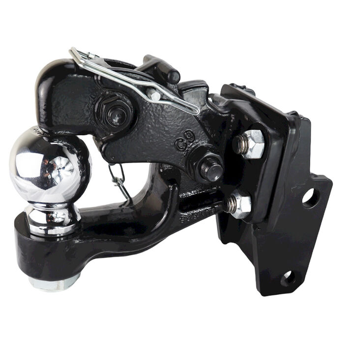 Shocker Hitch 14K 2 Inch Air Hitch with Pintle & 2-5/16in Ball, large image number 4