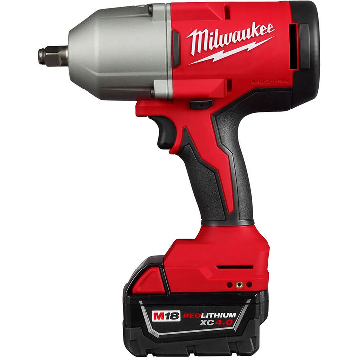 Milwaukee M18 Brushless 1/2 in High Torque Impact Wrench with Friction Ring Kit, large image number 0