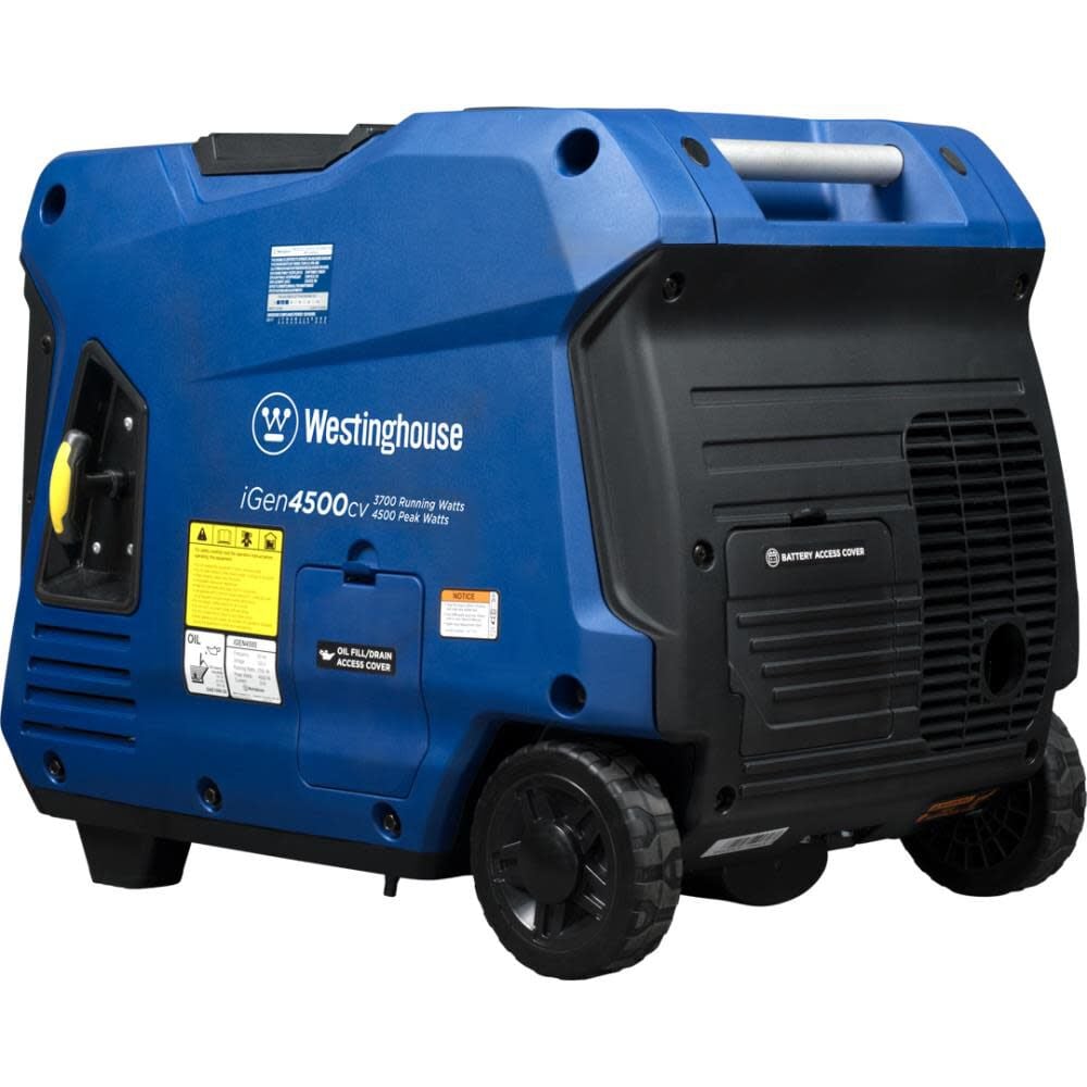 Westinghouse Outdoor Power 4,500 Watt Gas Powered 49-State Portable Inverter Generator with CO Sensor, large image number 9