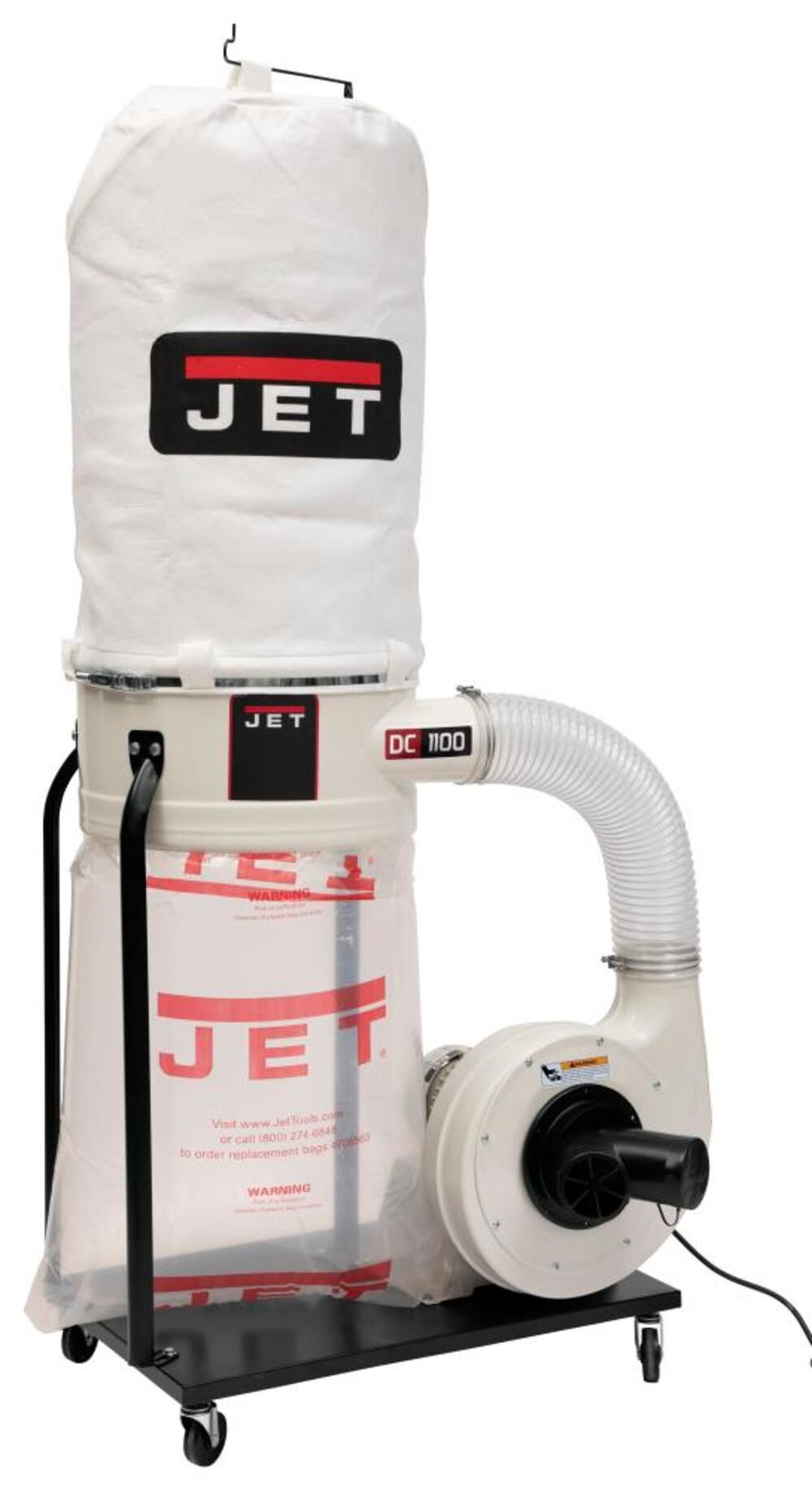 JET DC-1100VX-5M Dust Collector 1.5HP 1PH 115/230 V 5-Micron Bag Filter Kit, large image number 1