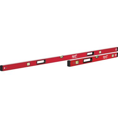 Milwaukee 78 in./32 in. REDSTICK Magnetic Box Level Jamb Set, large image number 0
