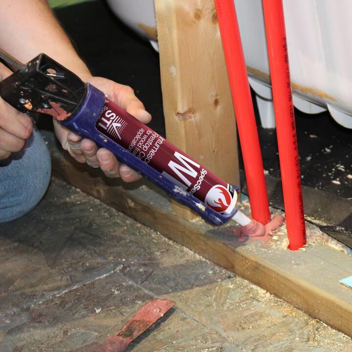 Specified Technologies Inc SpecSeal WF300 Intumescent Firestop Caulk, large image number 4