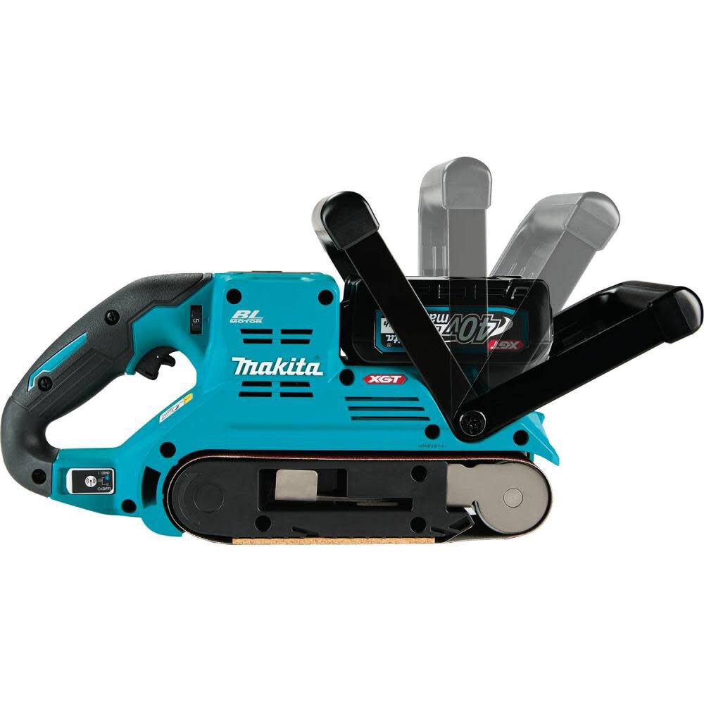 Makita 40V max XGT Brushless Cordless 3 Inch x 21 Inch Belt Sander, AWS Capable (Bare Tool) & 2-Piece Clamper Set Bundle, large image number 19