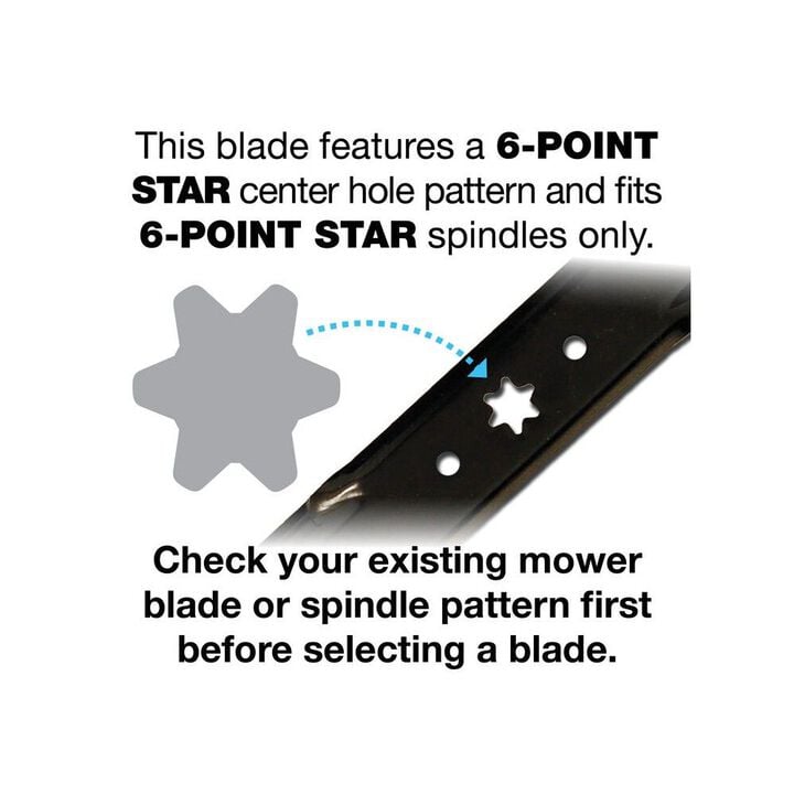 Cub Cadet 20.62 Inch length 2 in 1 Blade for 60 Inch Cutting Decks, large image number 6