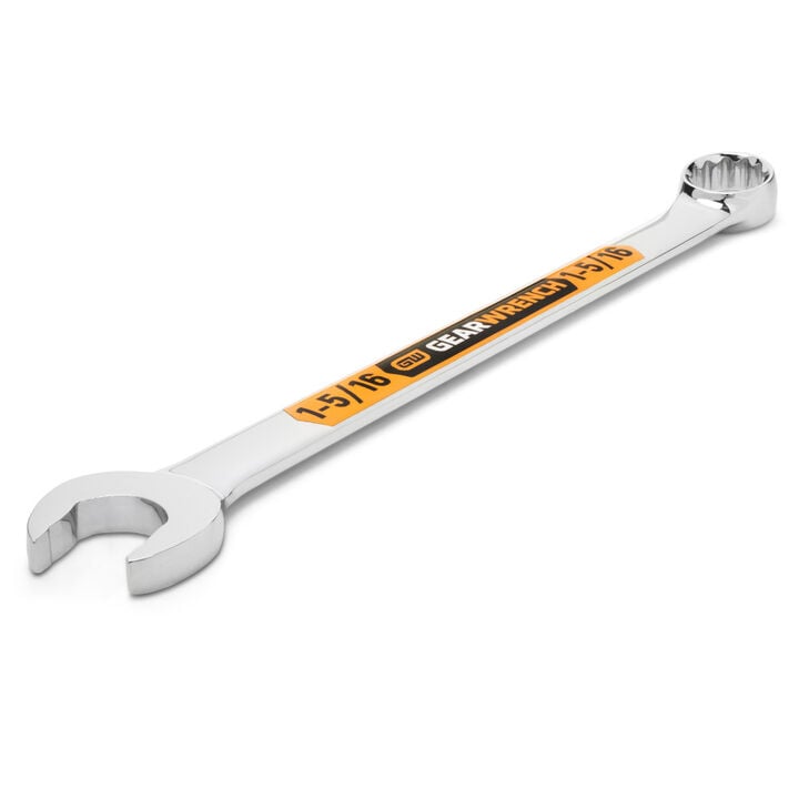 GEARWRENCH 1 5/16 Inch 12 Point Hi-Viz Long Pattern Combination Wrench, large image number 4