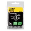 Stanley 100 pack 1/8 In. x 1/8 In. Aluminum Rivets, small