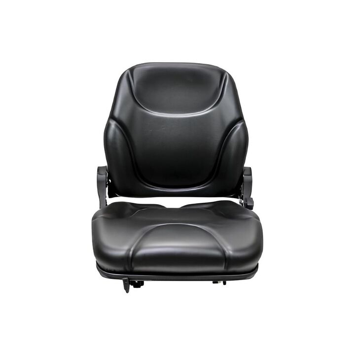 Uni Pro Water-Resistant Adjustable Vinyl Backrest Seat Black, large image number 1