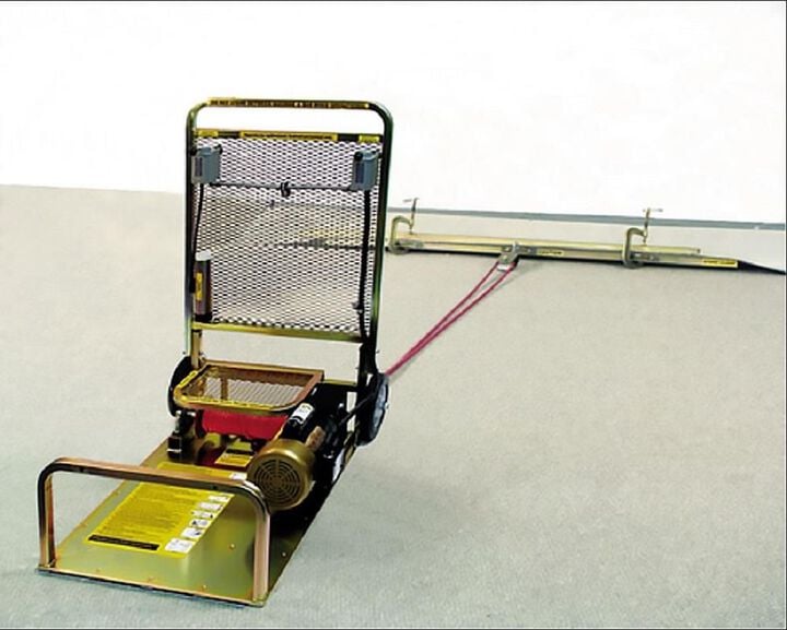 National Flooring Equipment Powered Carpet Puller, large image number 1