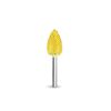 Saburrtooth 1/8in Shank Flame 3/8in Fine Grit, small image number 1