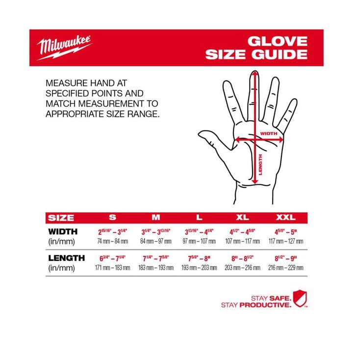 Milwaukee Cut Level 3 Gloves High Dexterity Polyurethane Dipped, large image number 3