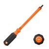 Klein Tools 1/4-Inch Slotted Insulated Hooded Screw Holding Screwdriver, small image number 1