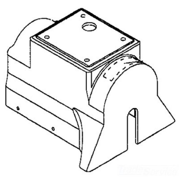 Ridgid Replacement Motor Shroud for K7500 Drum Machine, large image number 1