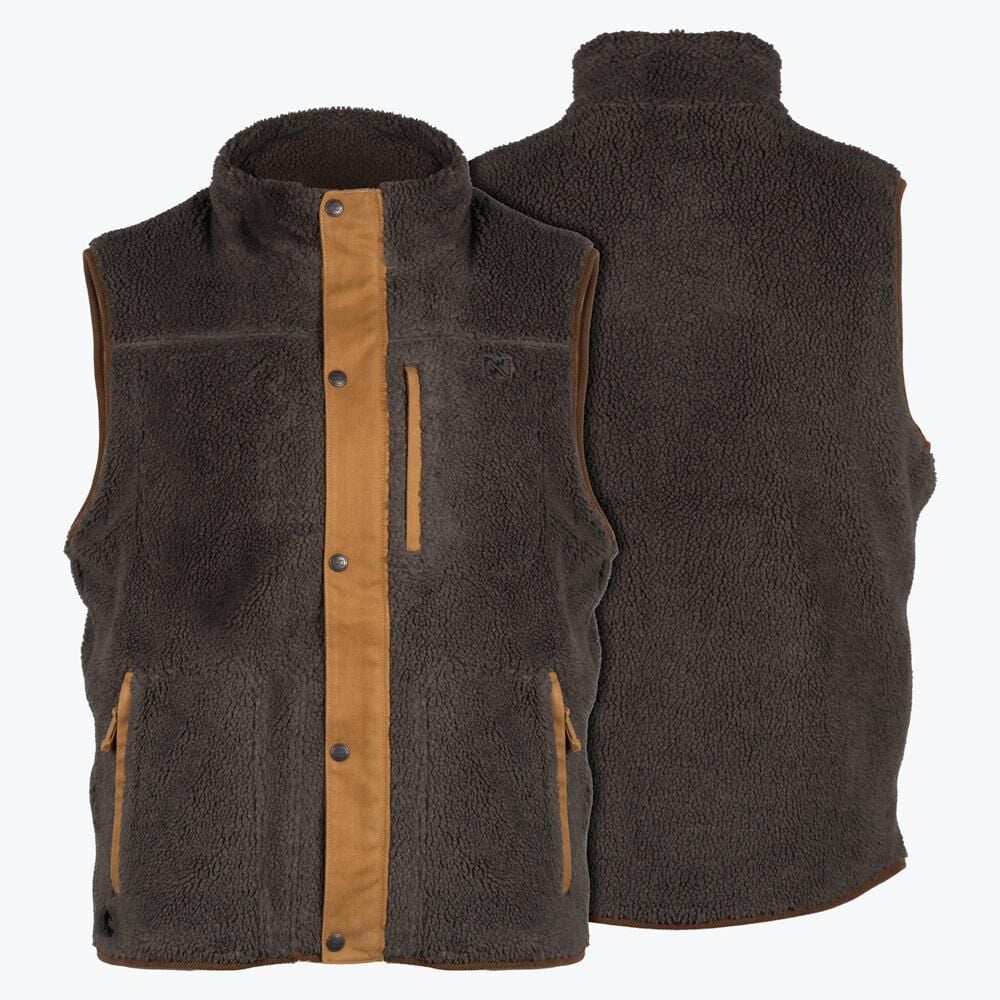 Mobile Warming Mens Ranch Tan Sherpa Vest Kit Size Large – MWMV71700425