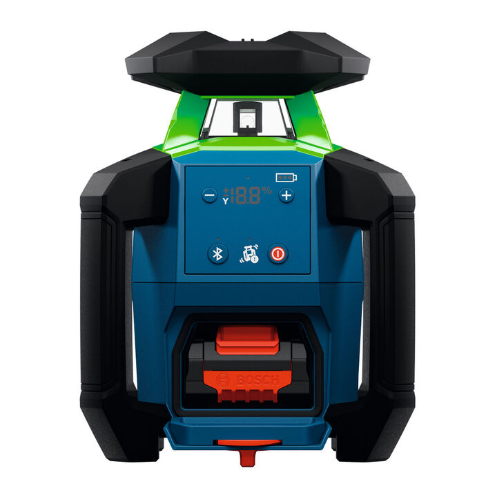 Bosch 18V Green-Beam H/V Rotary Laser Kit, large image number 2