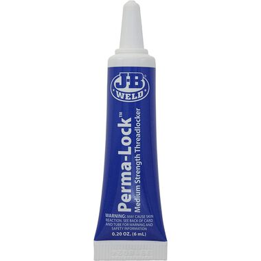 J-B Weld Perma Lock 0.2oz Blue Medium Strength Threadlocker, large image number 2