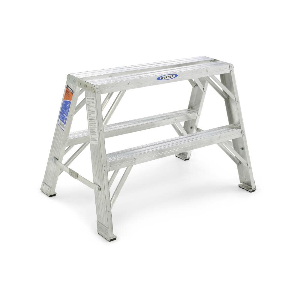 Werner 2 ft Aluminum 300 lb Type IA Twin Step Ladder TW372 30