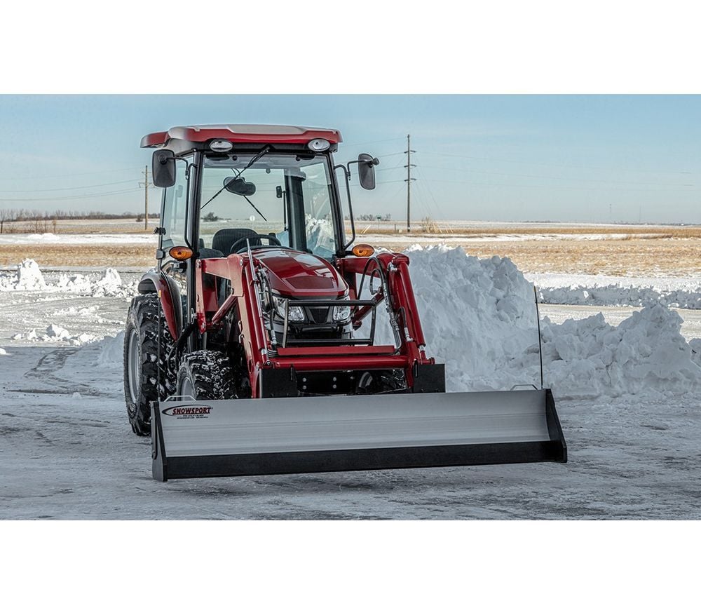 SNOWSPORT Pro 72 Inch Corrosion-Resistant Utility Snow Blade with Quick Attach Brackets, large image number 4