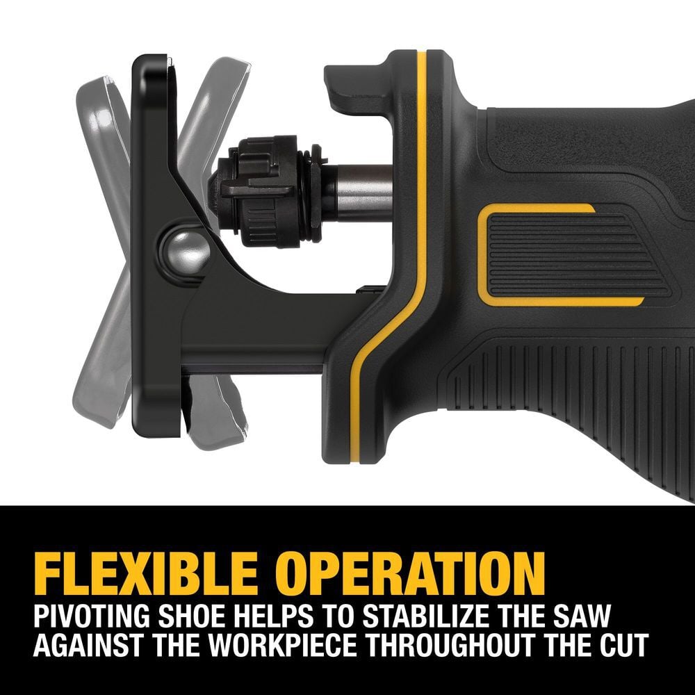 DEWALT 20V MAX XR  Brushless Reciprocating Saw (Bare Tool), large image number 4