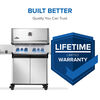 Napoleon Prestige 500 Natural Gas Grill with Infared Burners 82000 BTU Stainless Steel, small image number 4