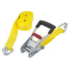 Keeper KwikFeed 3333 Lbs 27 Ft. x 2 Inch Ratchet Tie Down Strap, Yellow, small image number 1